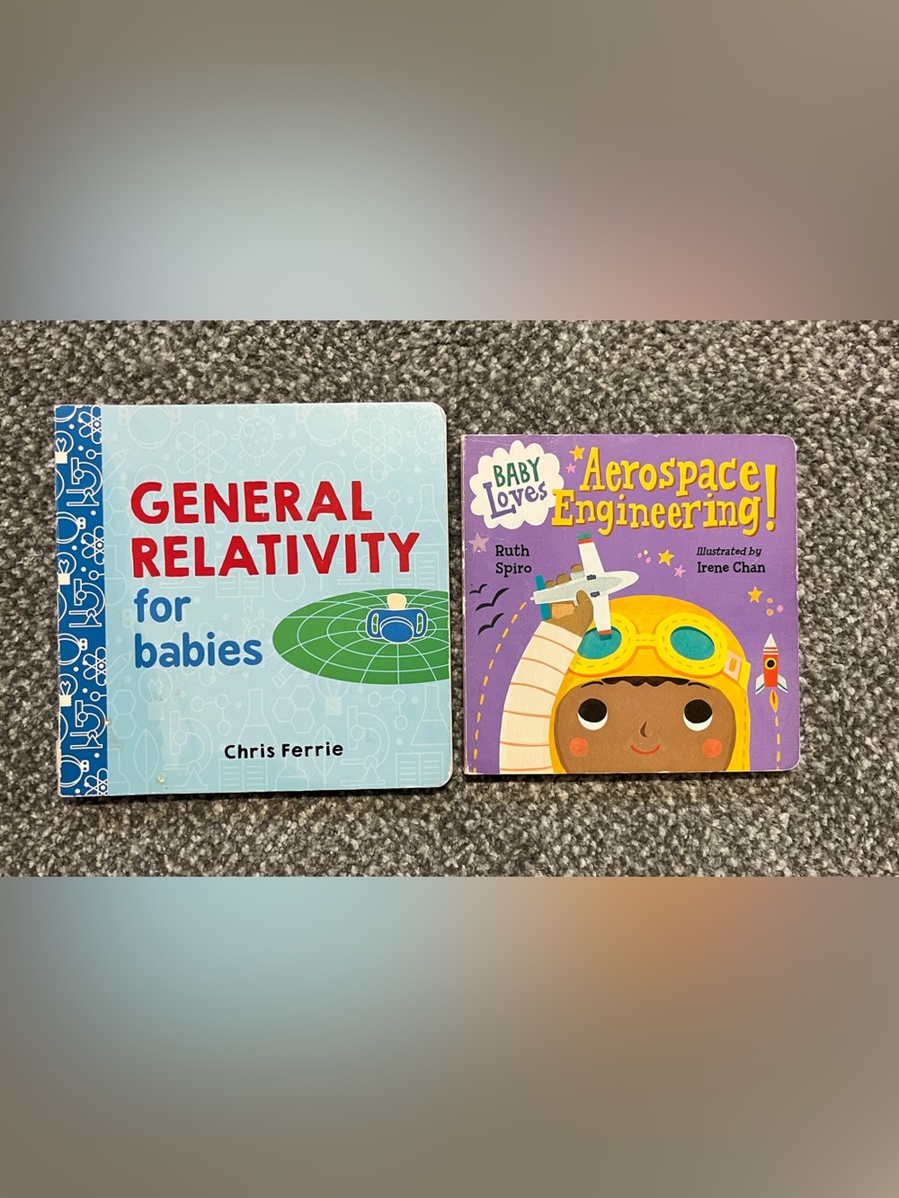 STEM Baby board books lot aerospace engineering general relativity Chris Ferrie